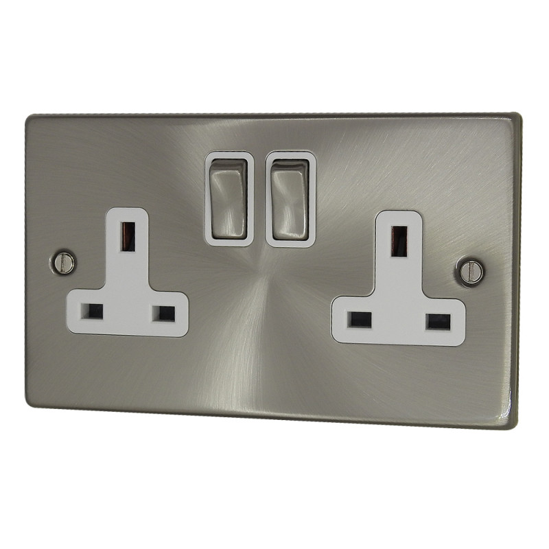 2 GANG SWITCHED SOCKET OUTLET - SP