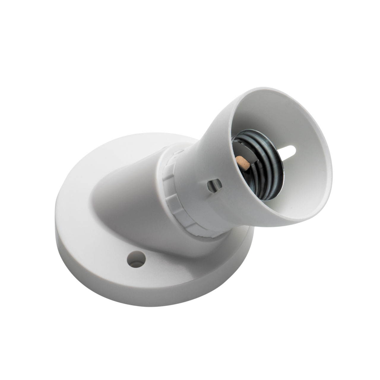 BATTEN LAMP HOLDER 45 ANGLED LONG SKIRT &nbsp;E27 - A213E27