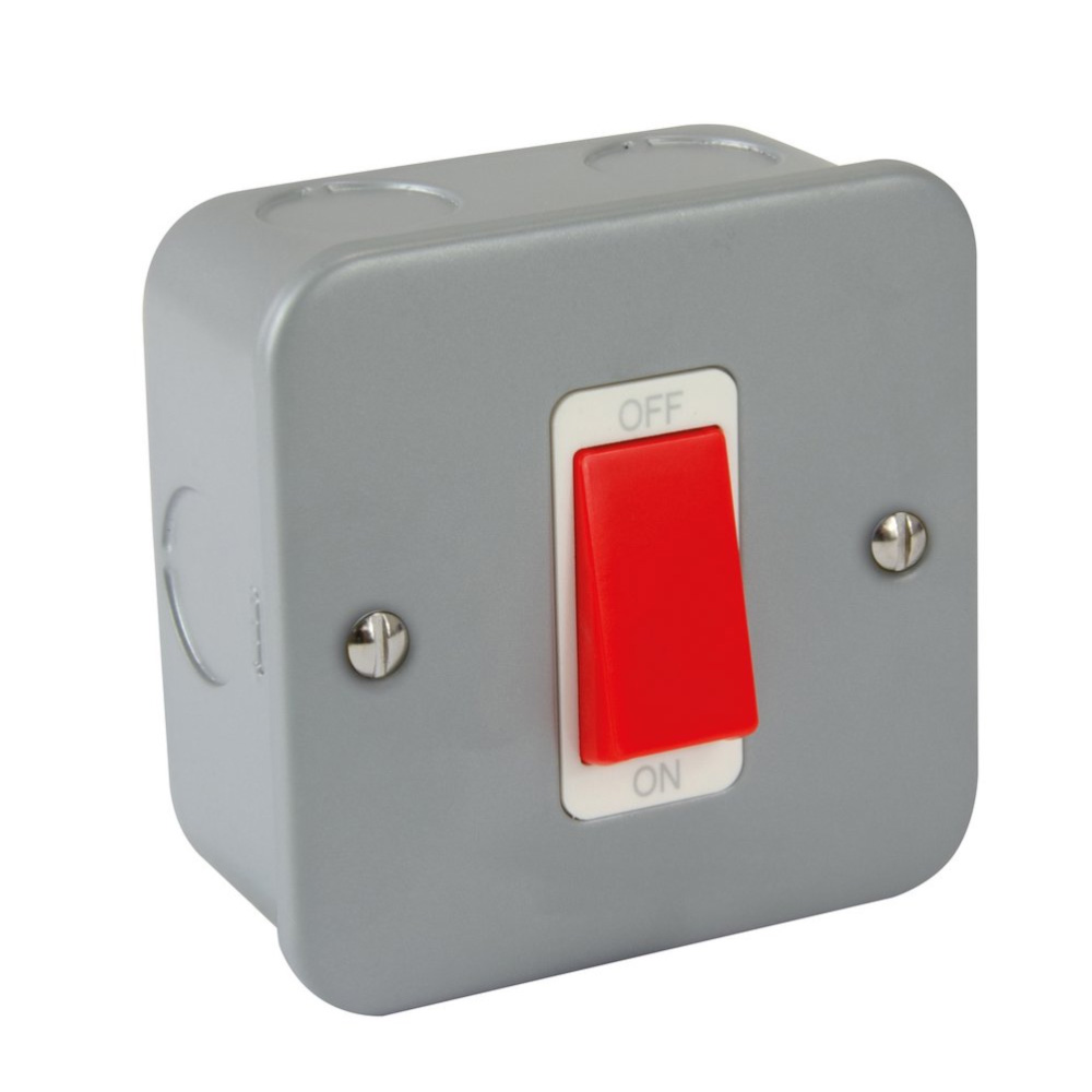 1 GANG 45A SWITCH METAL CLAD