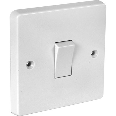1 GANG 1 WAY 10A PLATE SWITCH
