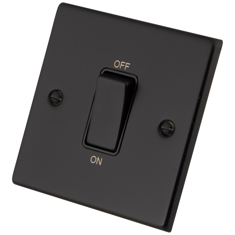 1 GANG 45A DOUBLE POLE SWITCH SINGLE PLATE