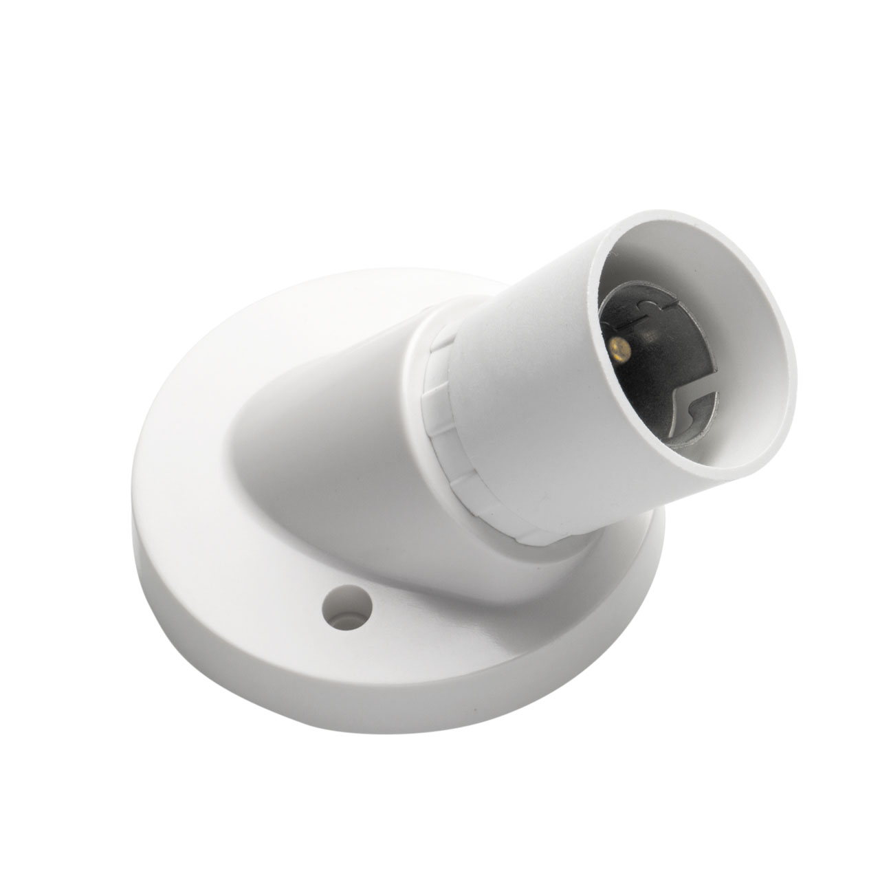 BATTEN LAMP HOLDER 45 ANGLED LONG SKIRT - A213