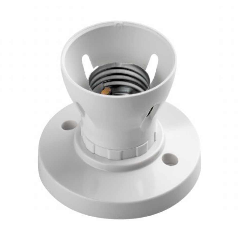 BATTEN LAMP HOLDER HOME SKIRT E27